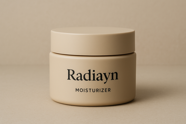  beige matte Radiayn moisturizer