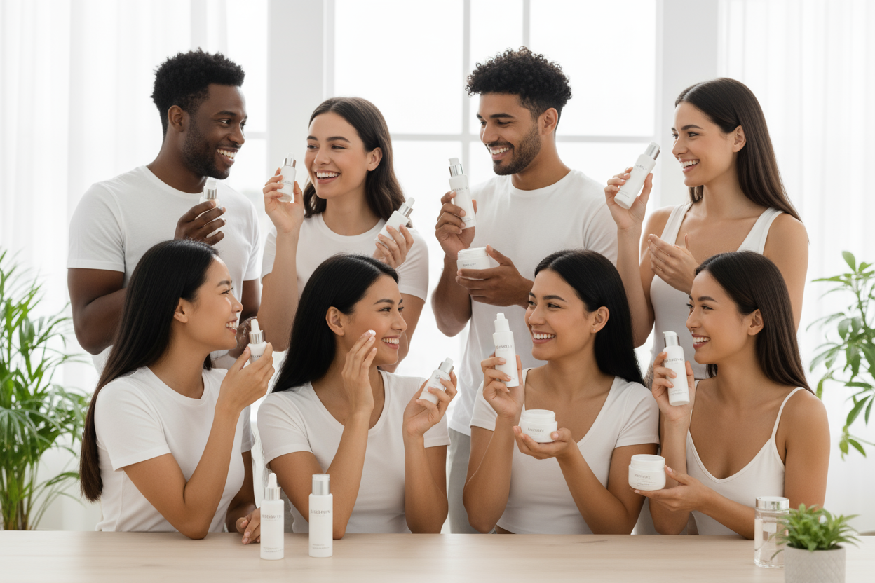 can the bottle be white with the Radiayn name on it. 